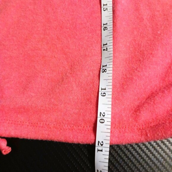 NEW Chaser Dolman Short Sleeve Pullover Top in Melon, S, Soft, Drawstring Hem - Picture 7 of 8